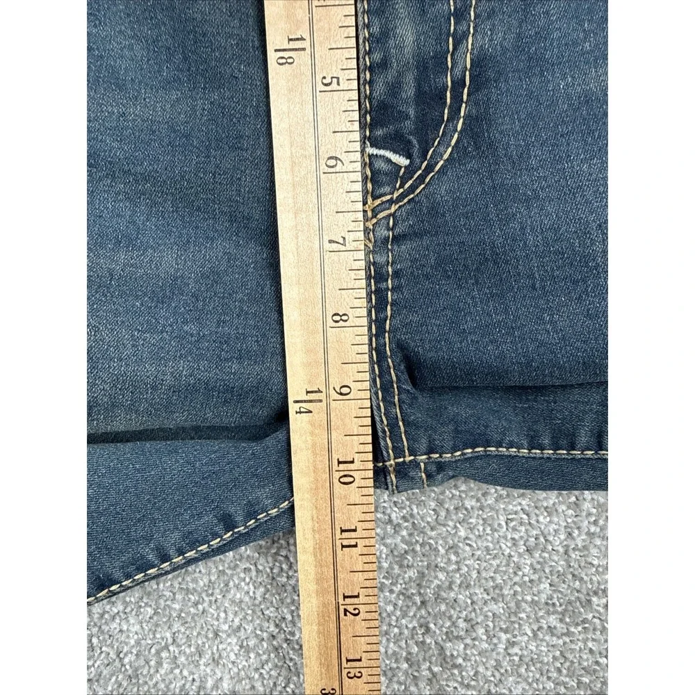 True Religion Jennie Curvy Skinny Jeans Women 29 Dark Wash Stretch